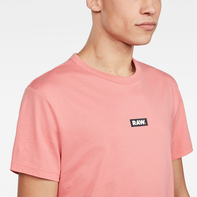 G-Star RAW® Yonova T-Shirt Pink detail shot
