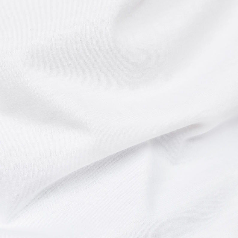 G-Star RAW® Fian T-Shirt White fabric shot