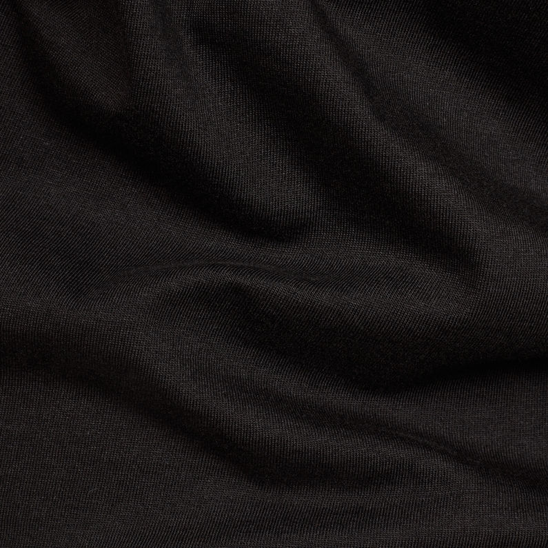 G-Star RAW® Daba T-Shirt Black fabric shot