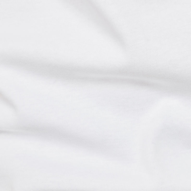 G-Star RAW® Lyl Slim T-Shirt White fabric shot