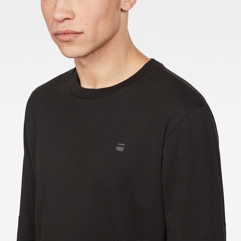 G-Star RAW® Spiraq T-Shirt Black detail shot