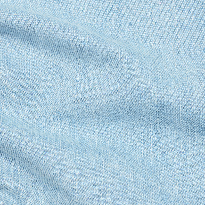 G-Star RAW® D-Staq Deconstructed Ripped Denim Jacket Azul claro fabric shot