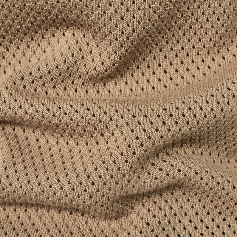G-Star RAW® Annie Mesh Knit Green fabric shot