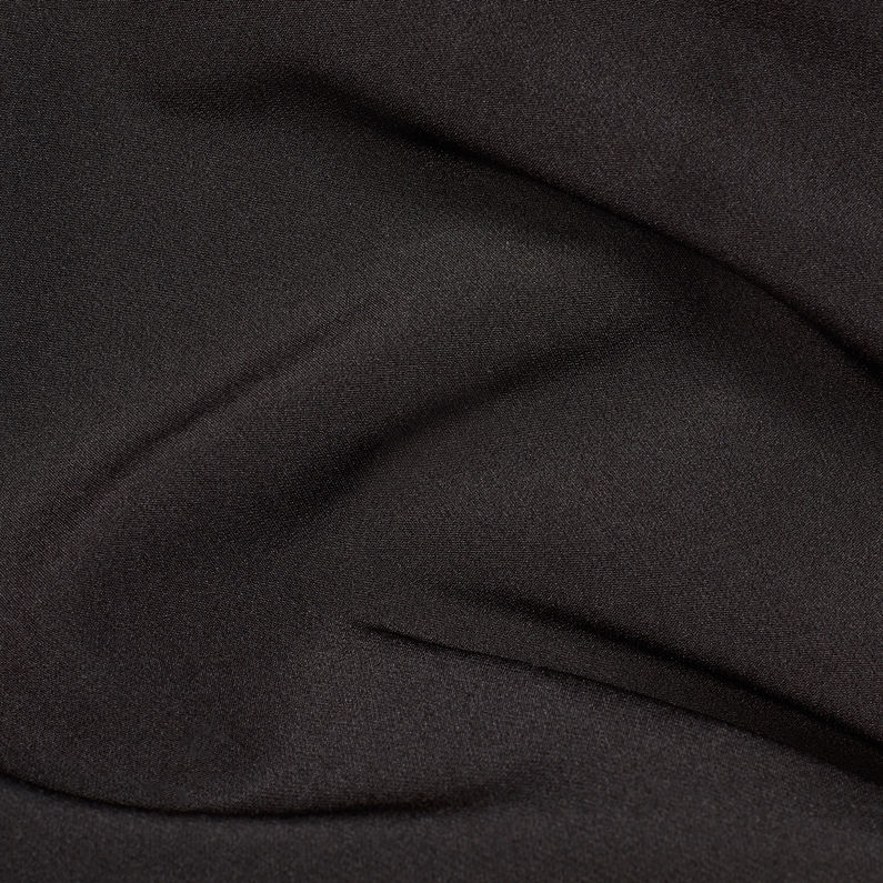 G-Star RAW® Deline Slim Bomber Schwarz fabric shot