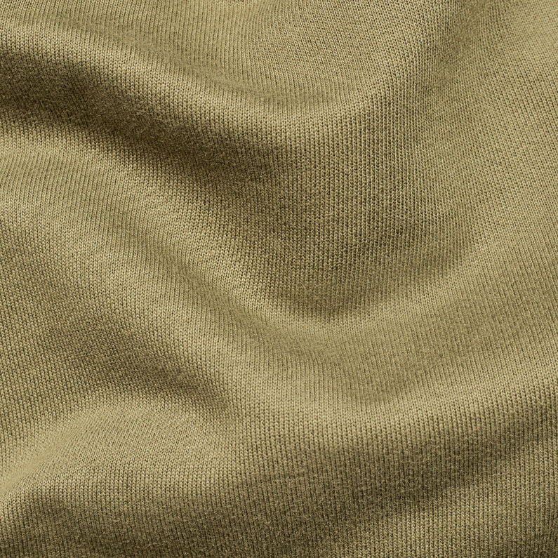 G-Star RAW® Core Hybrid Archive Sweater Green fabric shot