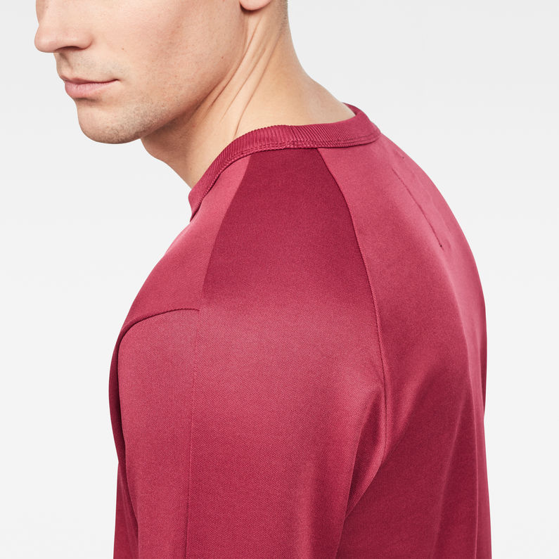 G-Star RAW® Motac-X Slim Sweater Rood detail shot