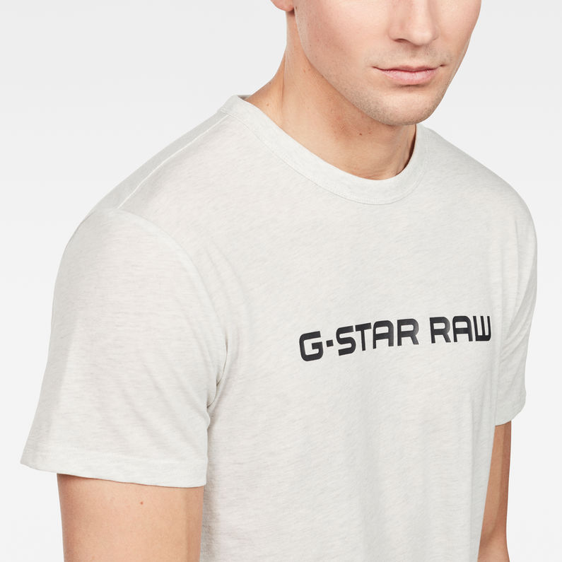G-Star RAW® Loaq T-Shirt Weiß detail shot