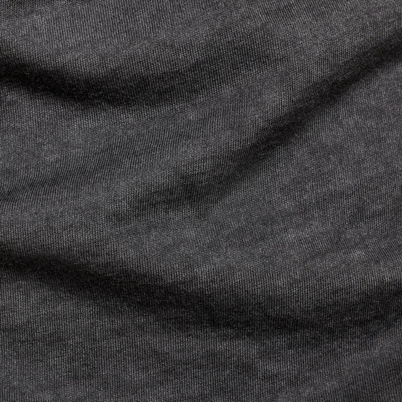 G-Star RAW® Doax V-Neck T-Shirt Black fabric shot