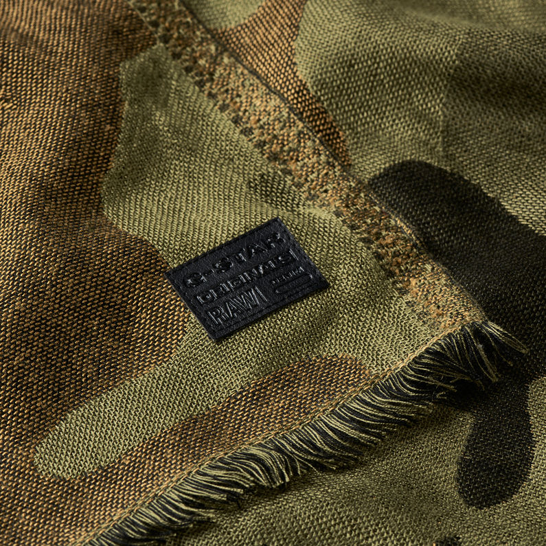 G-Star RAW® Mozoe camo scarf Vert