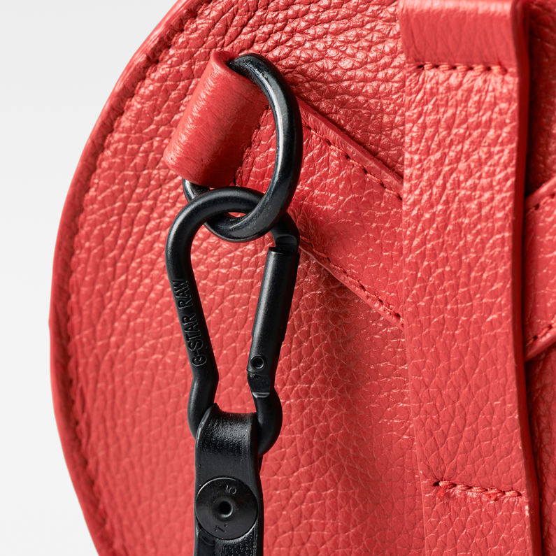 G-Star RAW® Mozoe Round Bag Red detail shot
