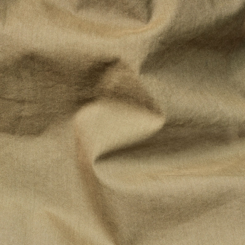 G-Star RAW® Strett Hybrid Archive Hooded Parka Grün fabric shot