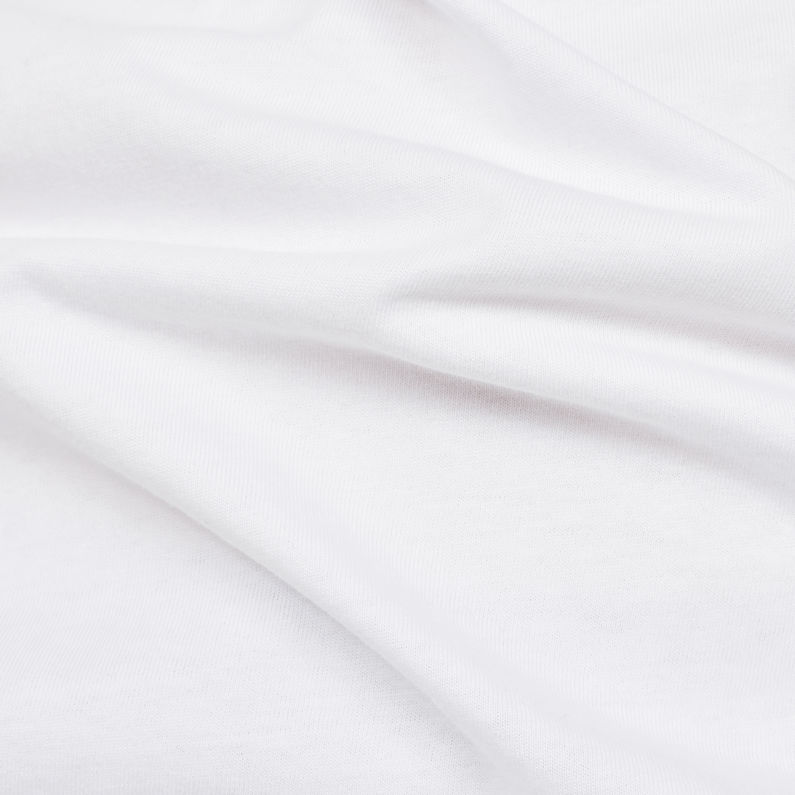 G-Star RAW® Vilsi T-Shirt White fabric shot