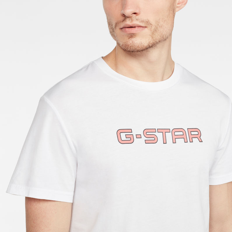 G-Star RAW® Geston T-Shirt White detail shot
