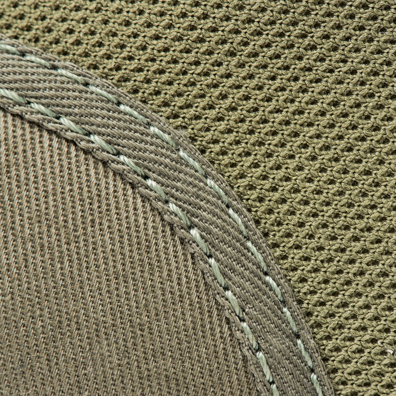 G-Star RAW® Scuba II Sneaker Green fabric shot