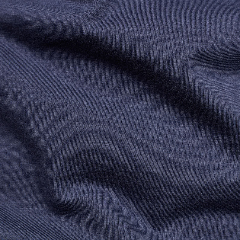 G-Star RAW® Raw Correct Korpaz Loose Long T-Shirt Dark blue fabric shot