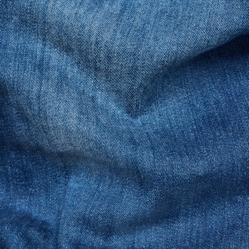 G-STAR® Midge Saddle Mid Waist Straight Jeans Mittelblau