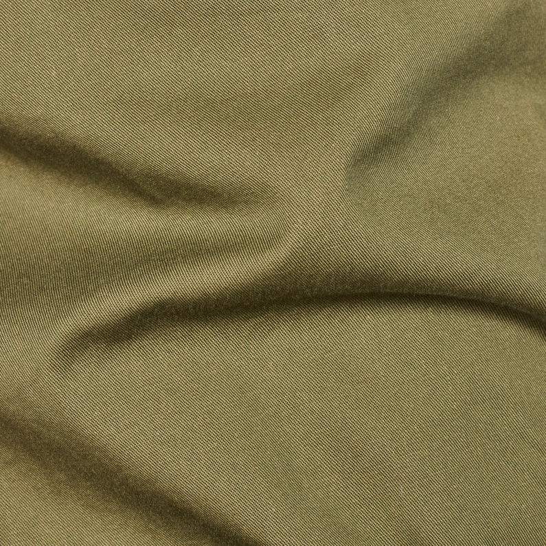 G-Star RAW® Tendric Deconstructed Loose 1/2-Length Shorts グリーン fabric shot