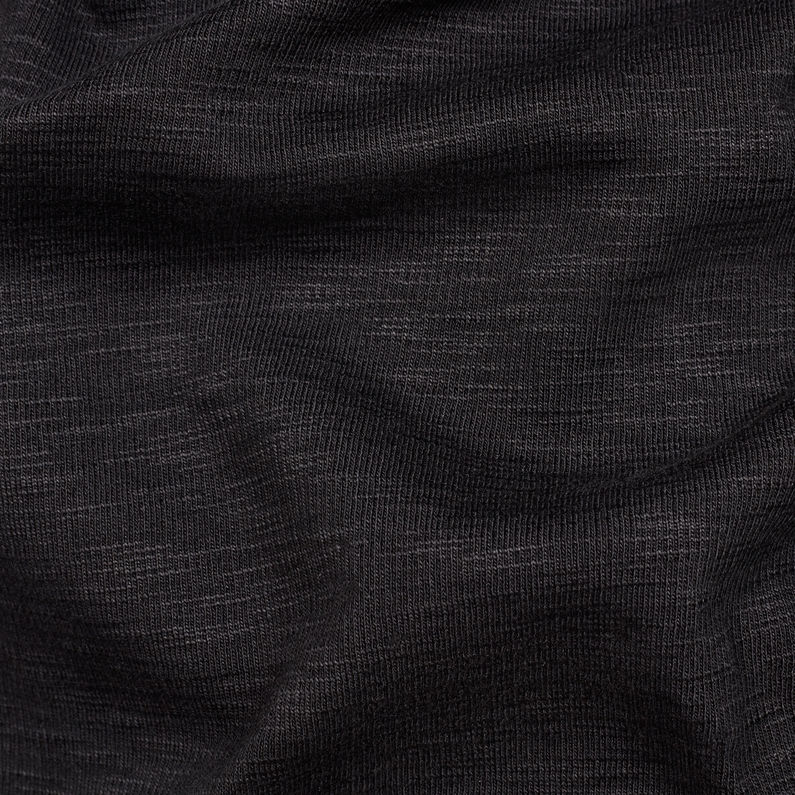 G-Star RAW® Jirgi Zip Thru Cardigan Black fabric shot