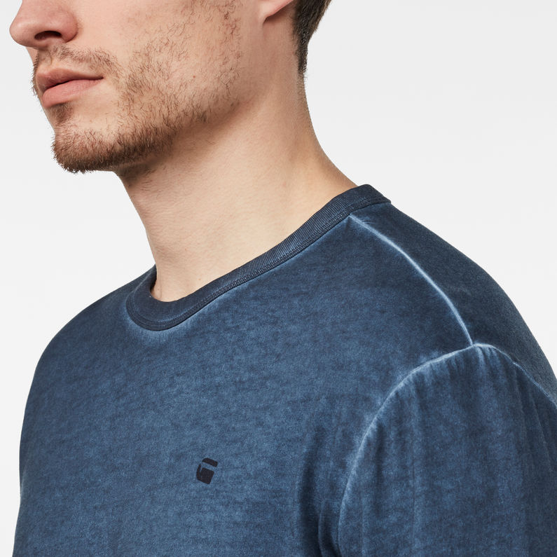 G-Star RAW® Abram T-Shirt Dark blue detail shot