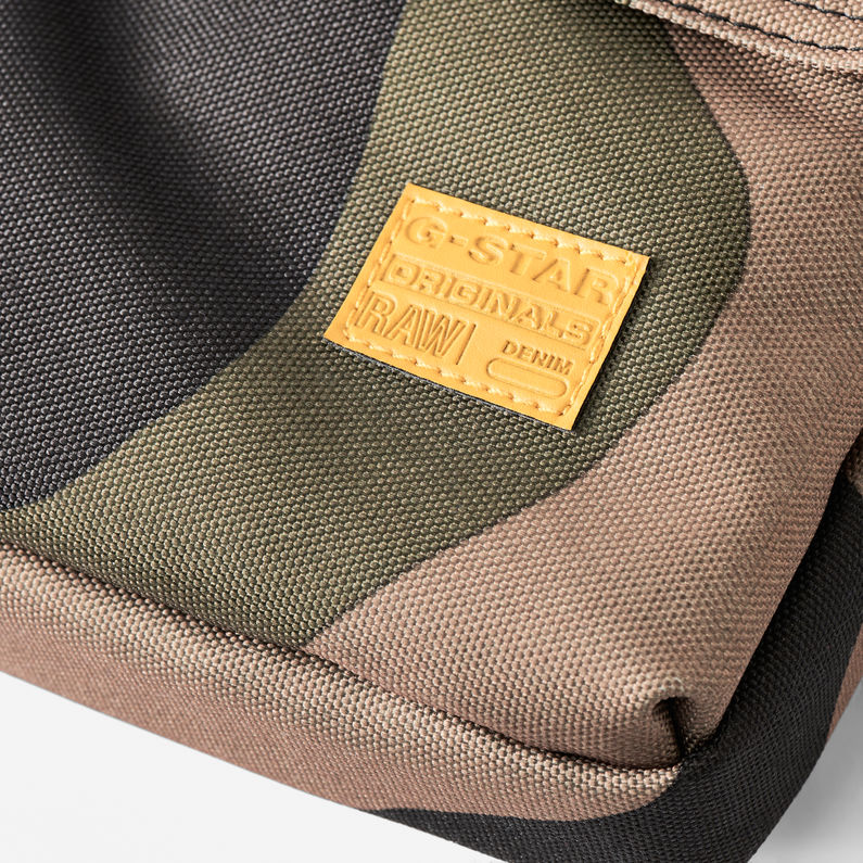 G-Star RAW® Estan Patterned Pouch Green detail shot