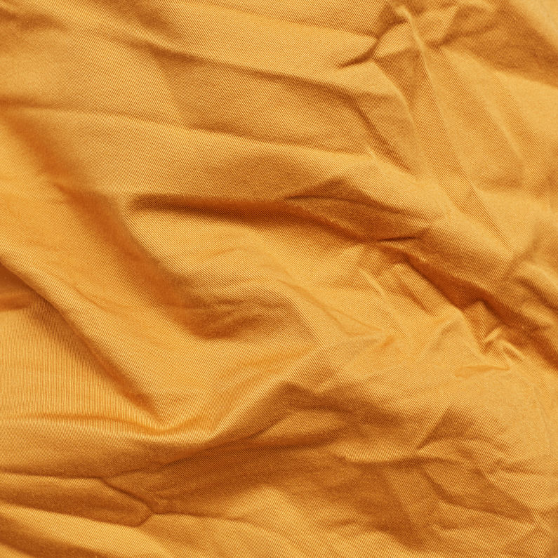 G-Star RAW® Rovic Deconstructed Loose 1/2-Length Shorts Amarillo fabric shot