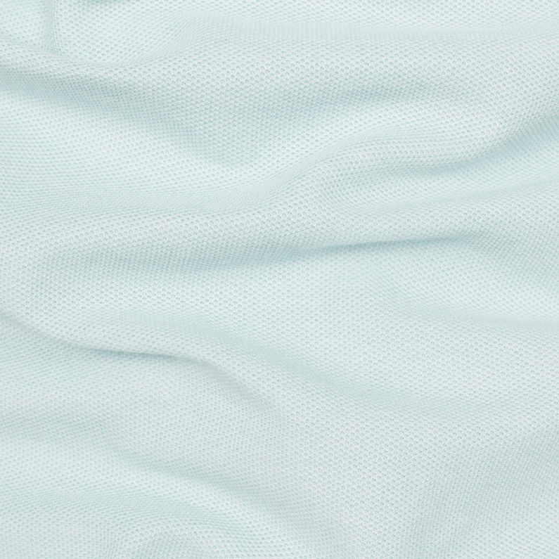 G-Star RAW® Raw Correct Core Polo Bleu clair fabric shot