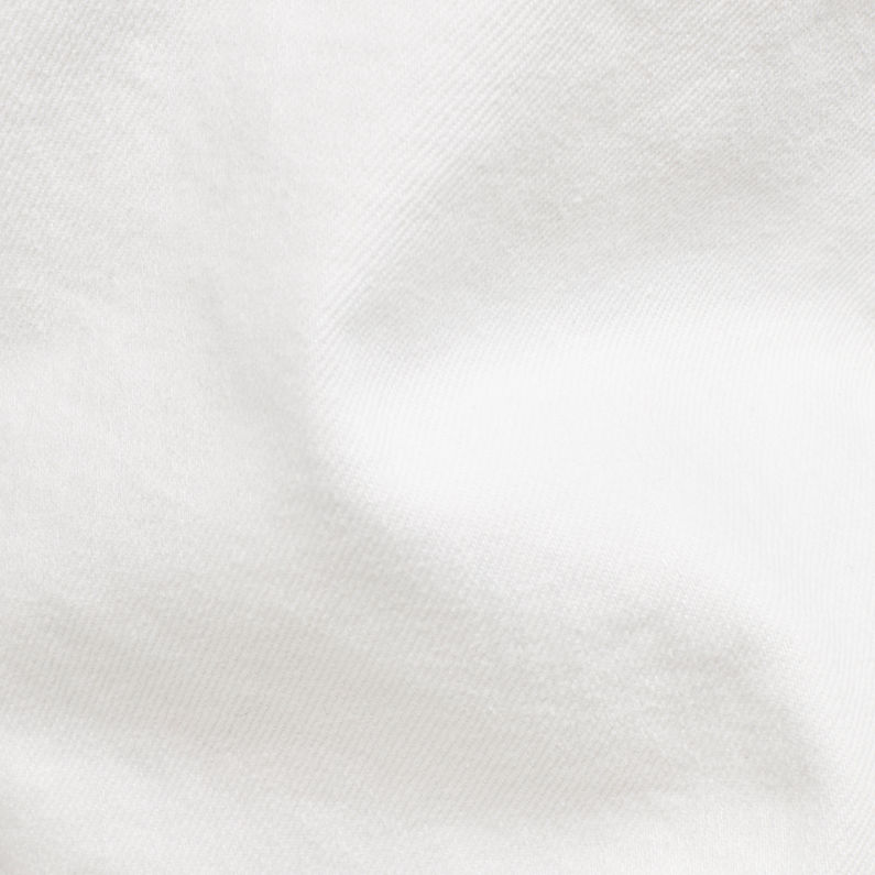 G-Star RAW® D-Staq Deconstructed Ripped Denim Jacket White fabric shot