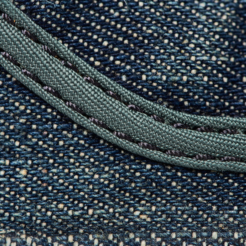 G-Star RAW® Rovulc Roel Wash Mid Sneaker Dark blue fabric shot