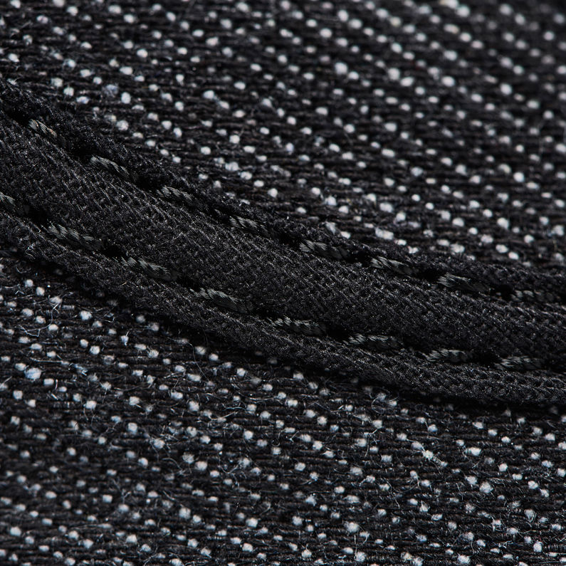 G-Star RAW® Rovulc Low Sneaker Black fabric shot