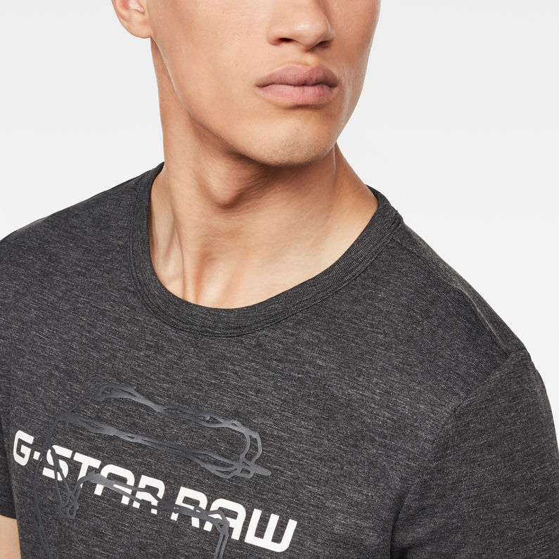 G-Star RAW® Tars T-Shirt Black detail shot