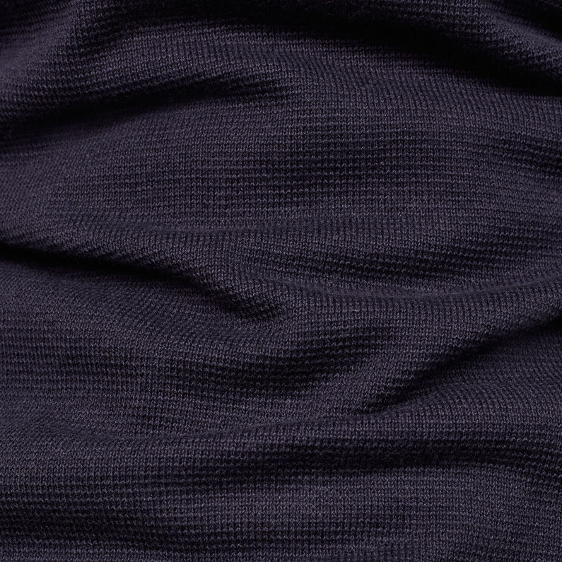 G-Star RAW® Core straight Knit Dark blue fabric shot