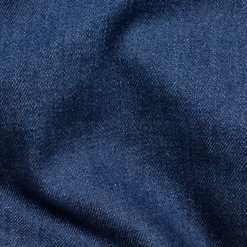 G-Star RAW® D-Staq 5-Pocket High-Waist Skinny Overalls Dark blue fabric shot