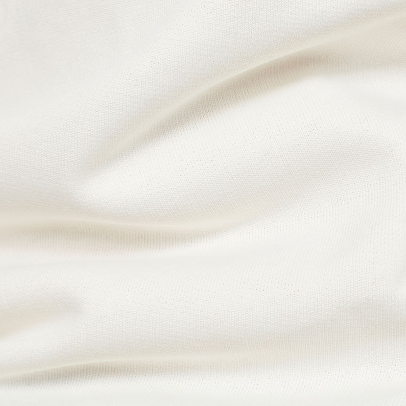 G-STAR® Motac-X Oversized Hooded Sweater White fabric shot