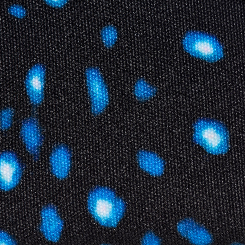 G-Star RAW® Rovulc Mid Pattern Sneaker Dark blue fabric shot