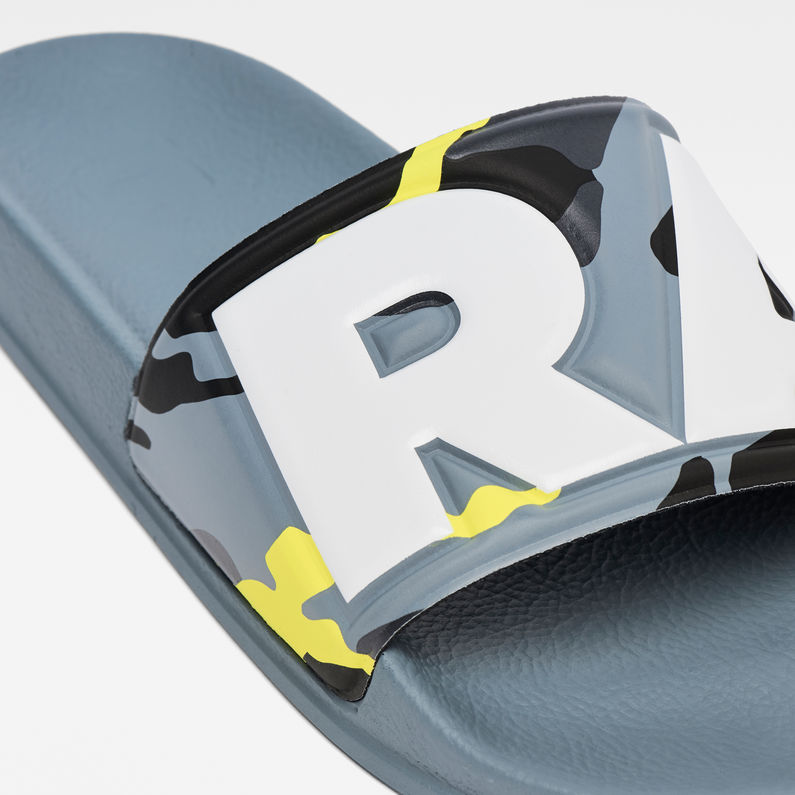 G-Star RAW® Cart Pattern II Slide Grey detail