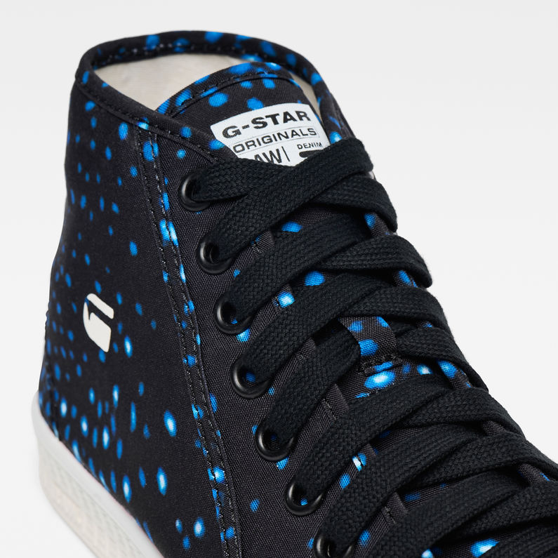 G-Star RAW® Rovulc Mid Pattern Sneaker Dark blue detail