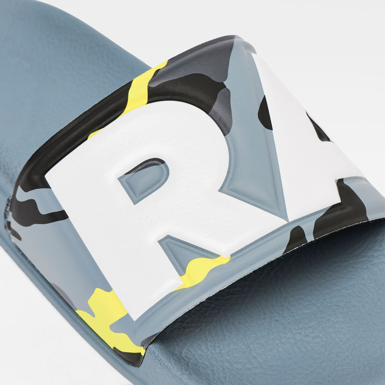 G-Star RAW® Cart Pattern II Slide Grey detail