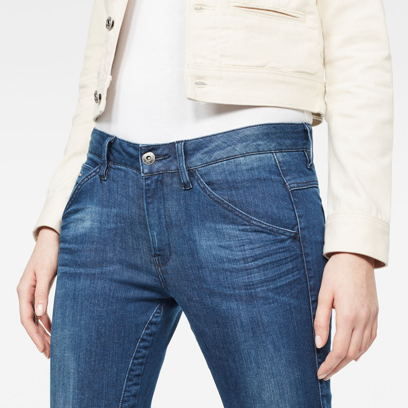 G-STAR® 5622 D-Motion Mid Waist Skinny Jeans Medium blue