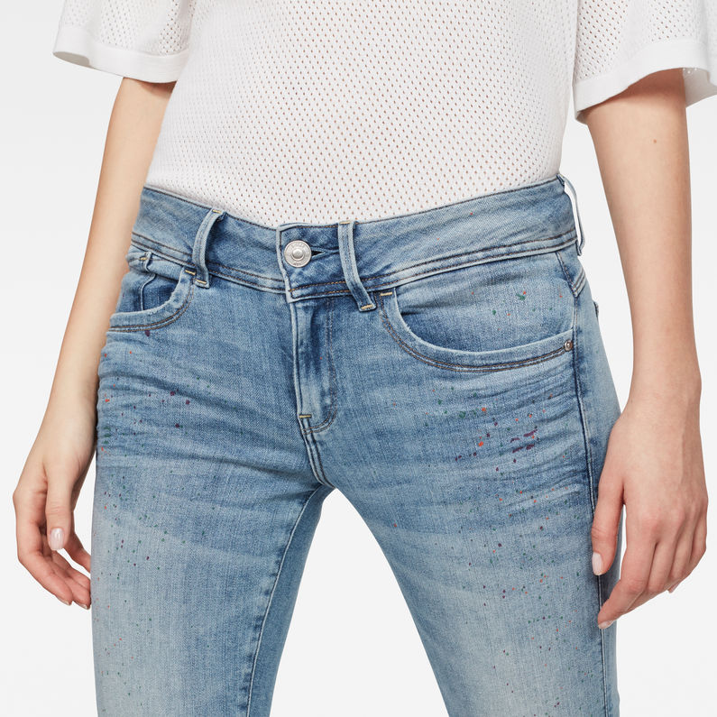 G-STAR® Lynn Ultra High waist Skinny 7/8-Length Jeans Light blue