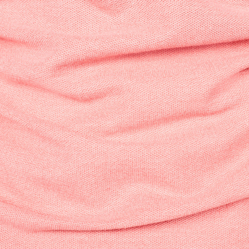 G-Star RAW® Raw Correct Core Polo Pink fabric shot