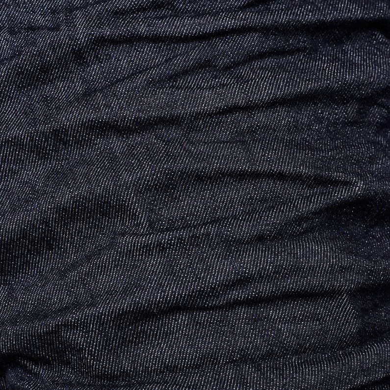 G-Star RAW® Raw Essentials Staq Parachute 3D Loose Cropped Pants Bleu foncé fabric shot
