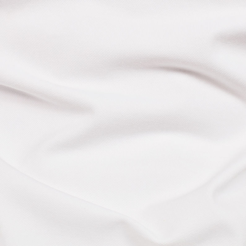 G-Star RAW® Core Polo White fabric shot