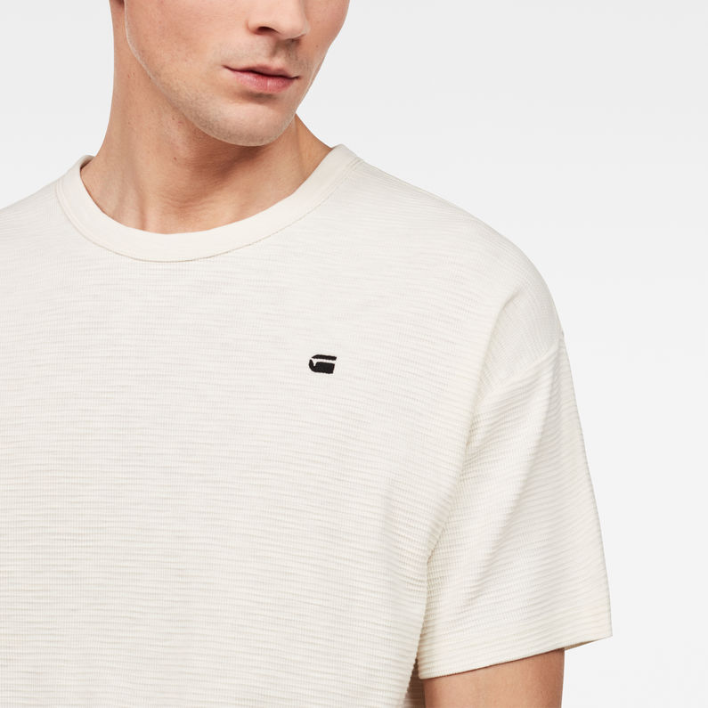 G-Star RAW® Dommic T-Shirt White detail shot