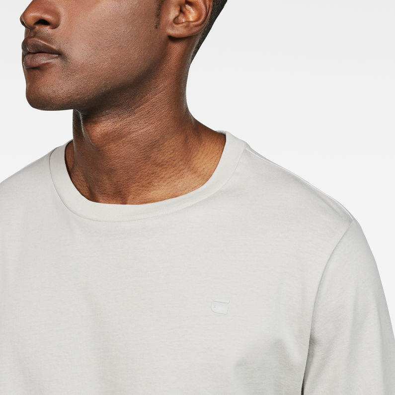 G-Star RAW® Spiraq T-Shirt Grey detail shot