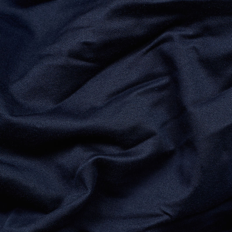 G-Star RAW® Rovic Zip 3D Tapered Cargo Pants Bleu foncé fabric shot