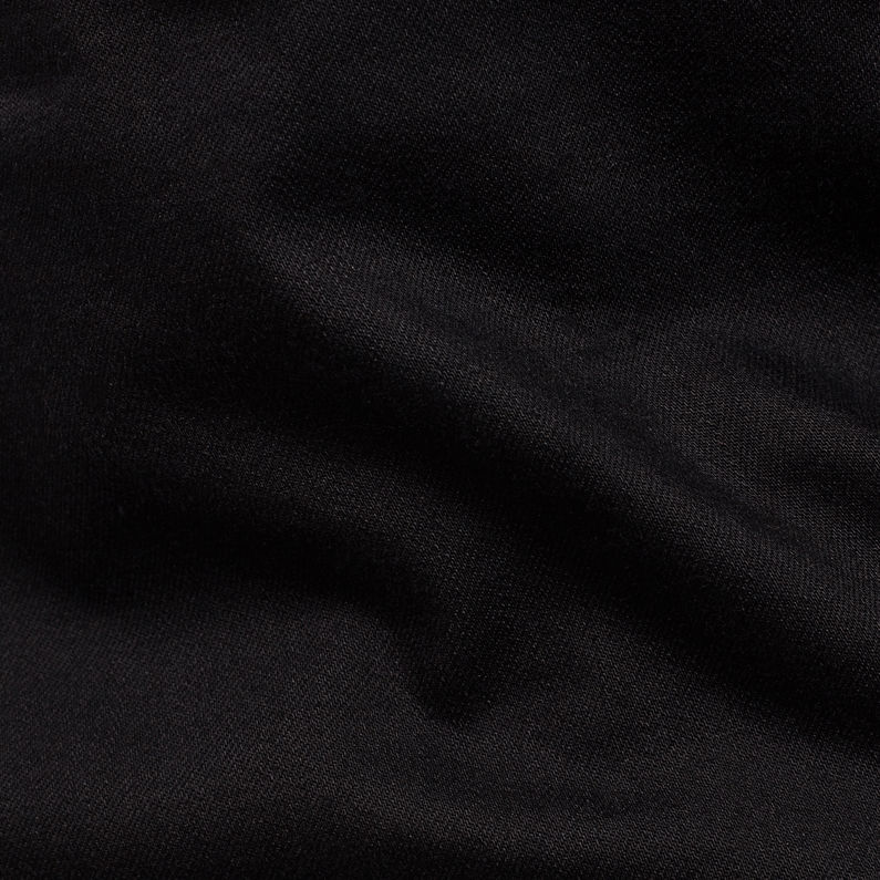 G-STAR® 3301 Denim Slim Shorts Black fabric shot