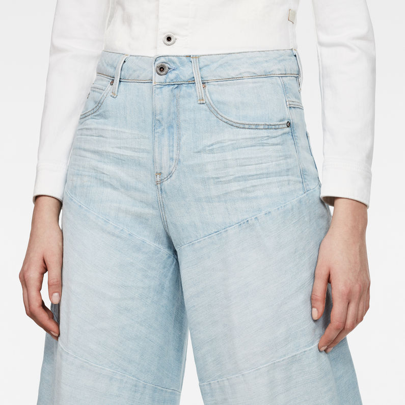 G-Star RAW® Spiraq 3D High Waist waist Culotte Medium blue