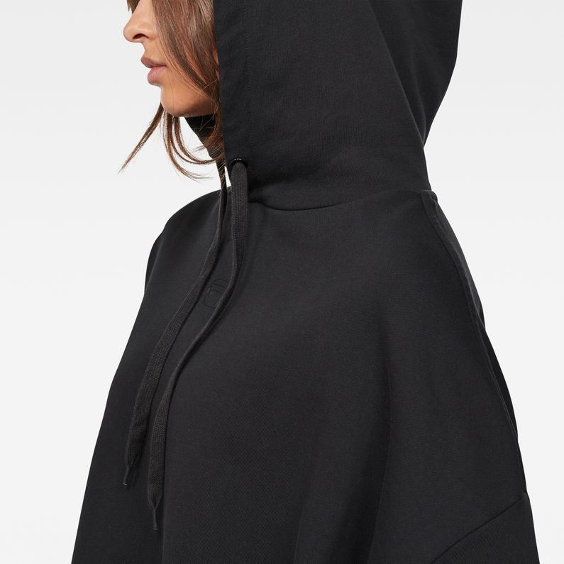 G-Star RAW® XXL Hooded Sweater Black detail shot