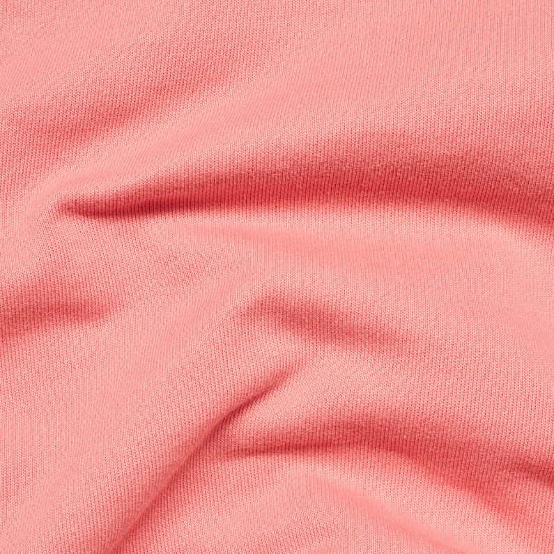 G-Star RAW® Spiraq Straight Hooded Sweater Pink fabric shot