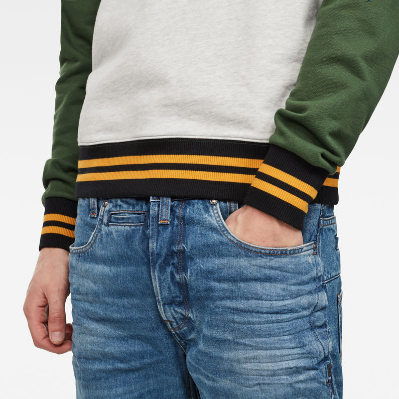G-Star RAW® Malizo Sweat Green detail shot